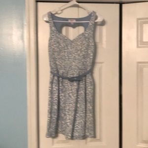 Candies Dress with heart cut out in back